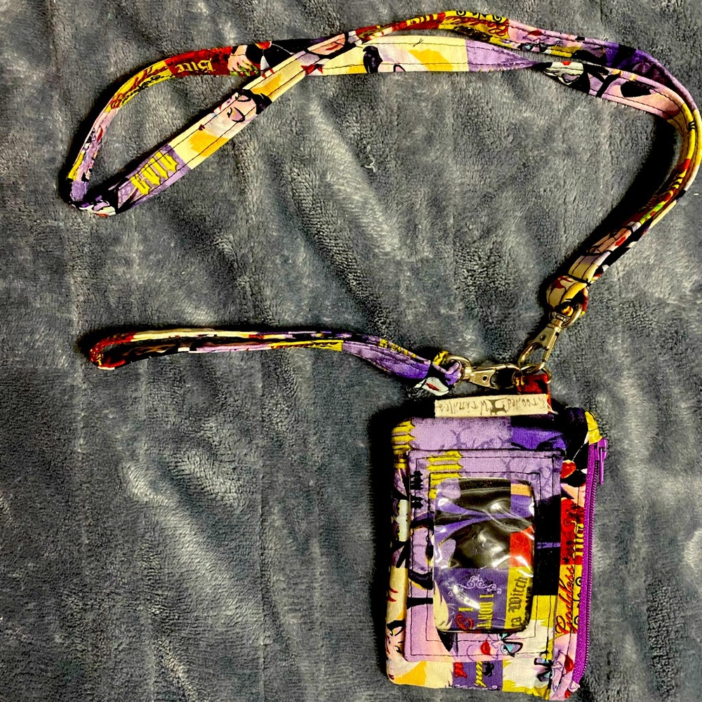Evil Villain Wristlet and Lanyard